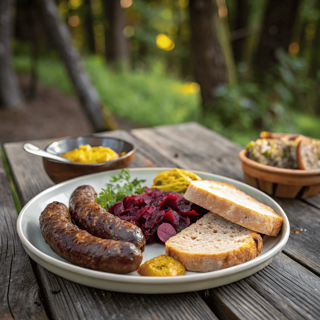 Blood Tongue Sausage: Bold Heritage Brought to the Table 11 Blood tongue sausage homestead serving
