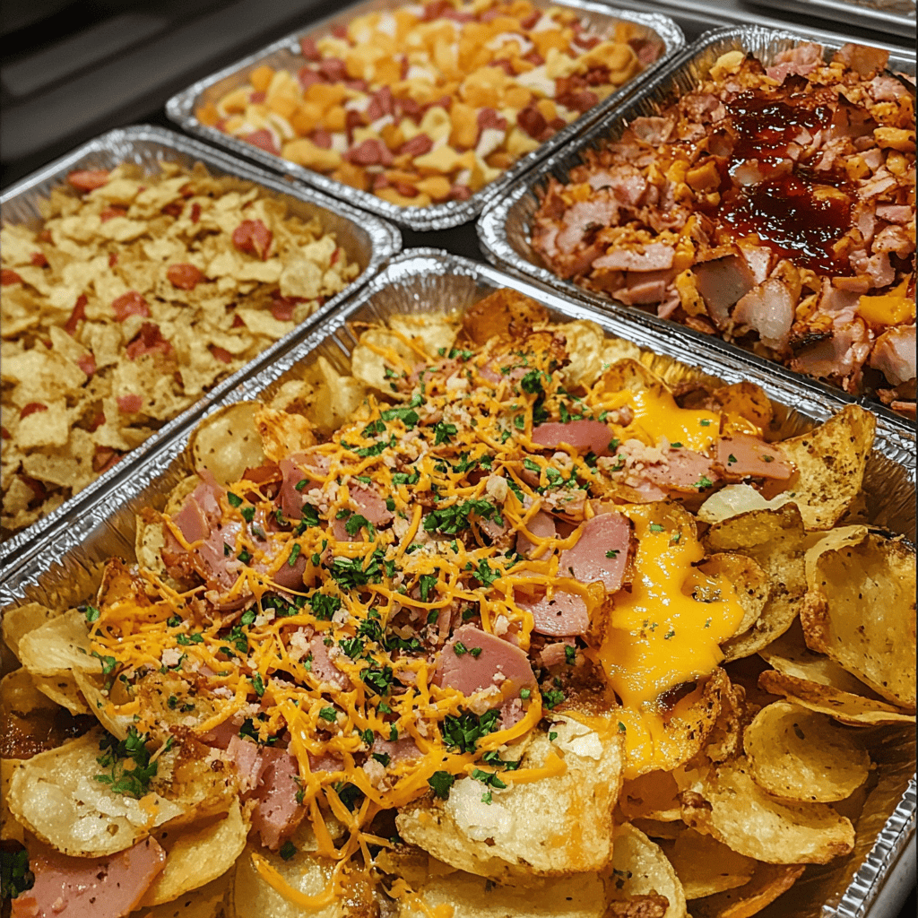 Charcuterie Nachos: The Ultimate Girl Dinner Trend You’ll Love 8 step-by-step making charcuterie nachos.