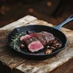 Venison backstrap recipes cooked in cast iron
