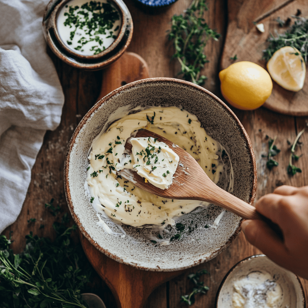 Venison Cowboy Butter Recipe That Brings the Campfire to Your Kitchen 7 mixing venison cowboy butter with herbs and lemon