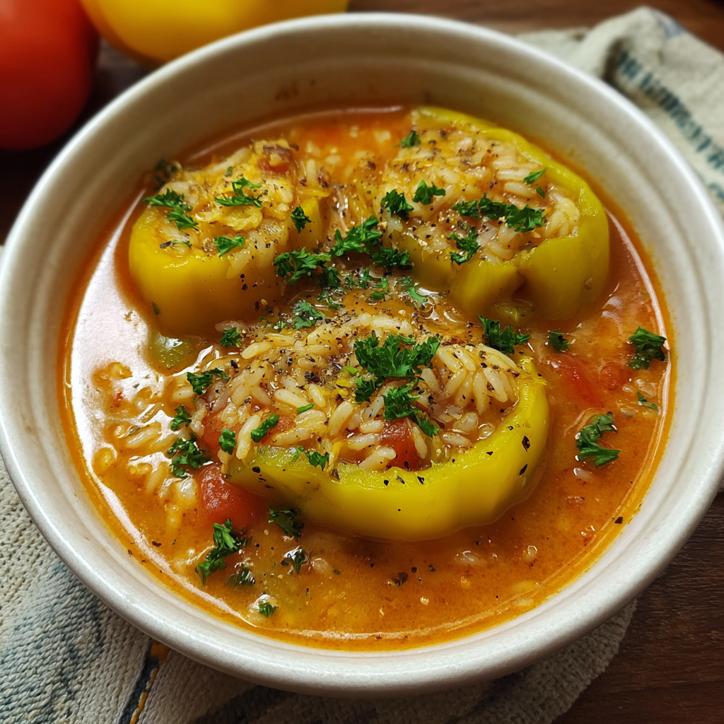 Stuffed Banana Peppers Soup: A Flavorful Family Favorite