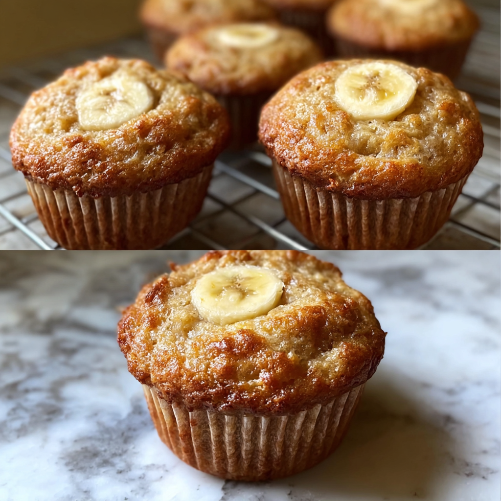 Greek Yogurt Banana Muffins Recipe