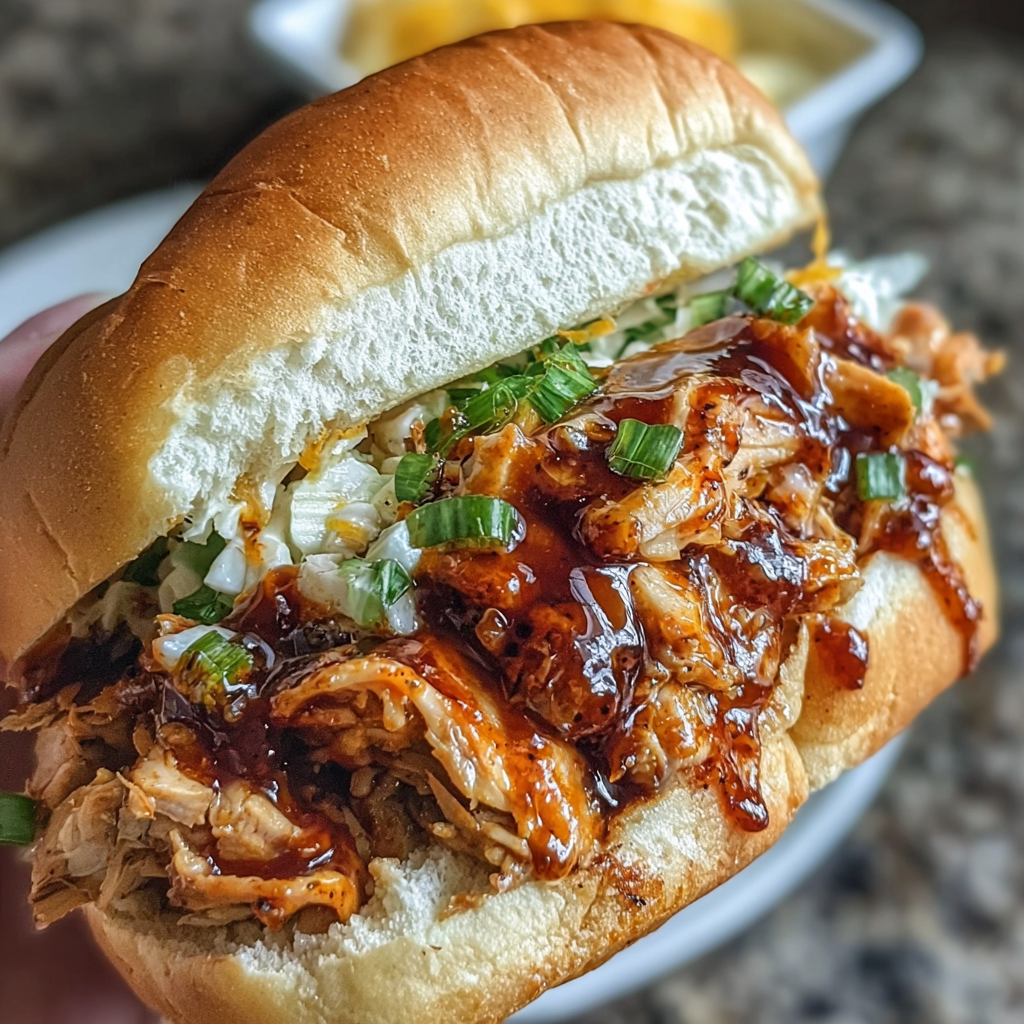 Alabama BBQ Chicken Chopped Sandwich Recipe