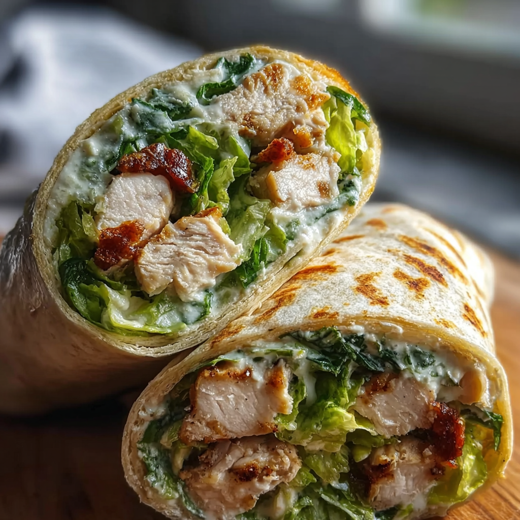 Chicken Caesar Wrap Recipe for Weekday Comfort