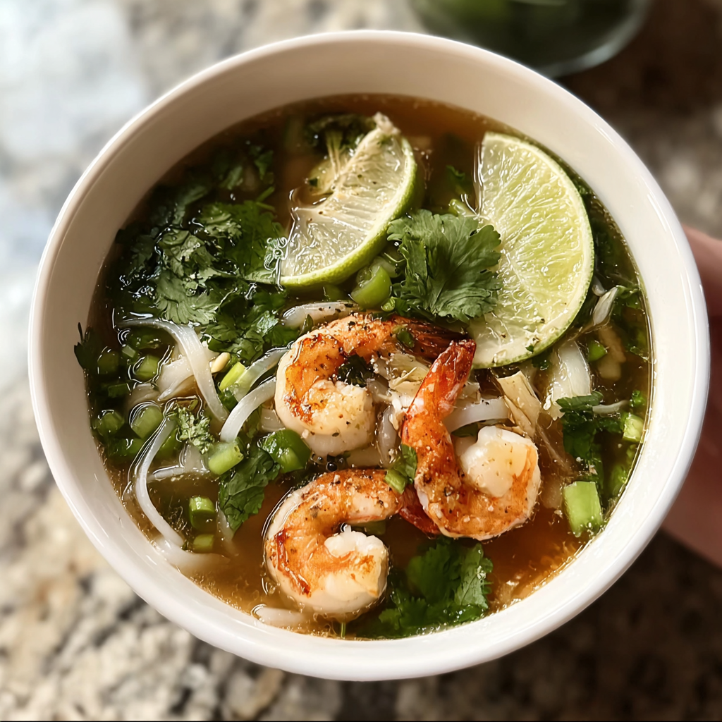 Shrimp Pho: Flavorful Vietnamese Noodle Soup