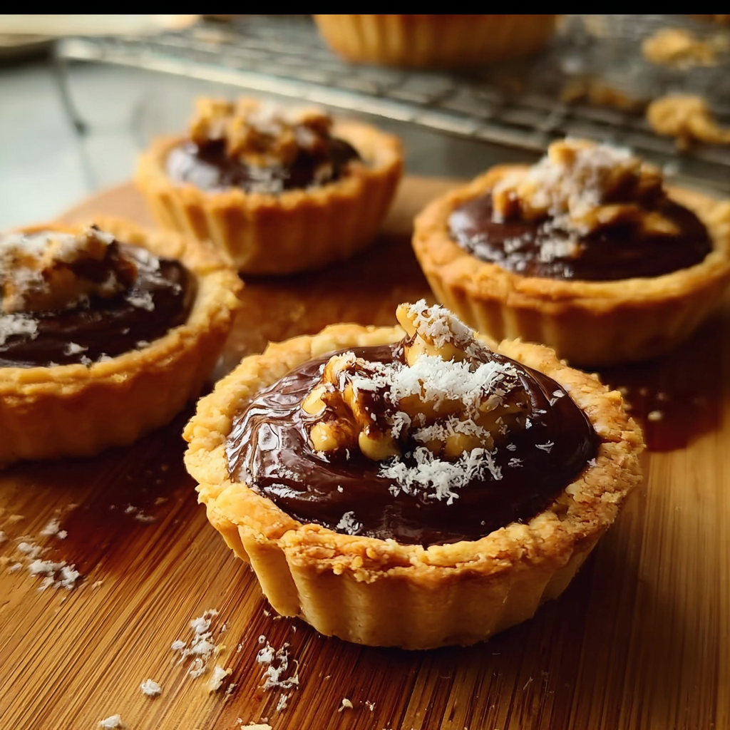 Chocolate Praline Mini Pies: Sweet, Simple, Irresistible