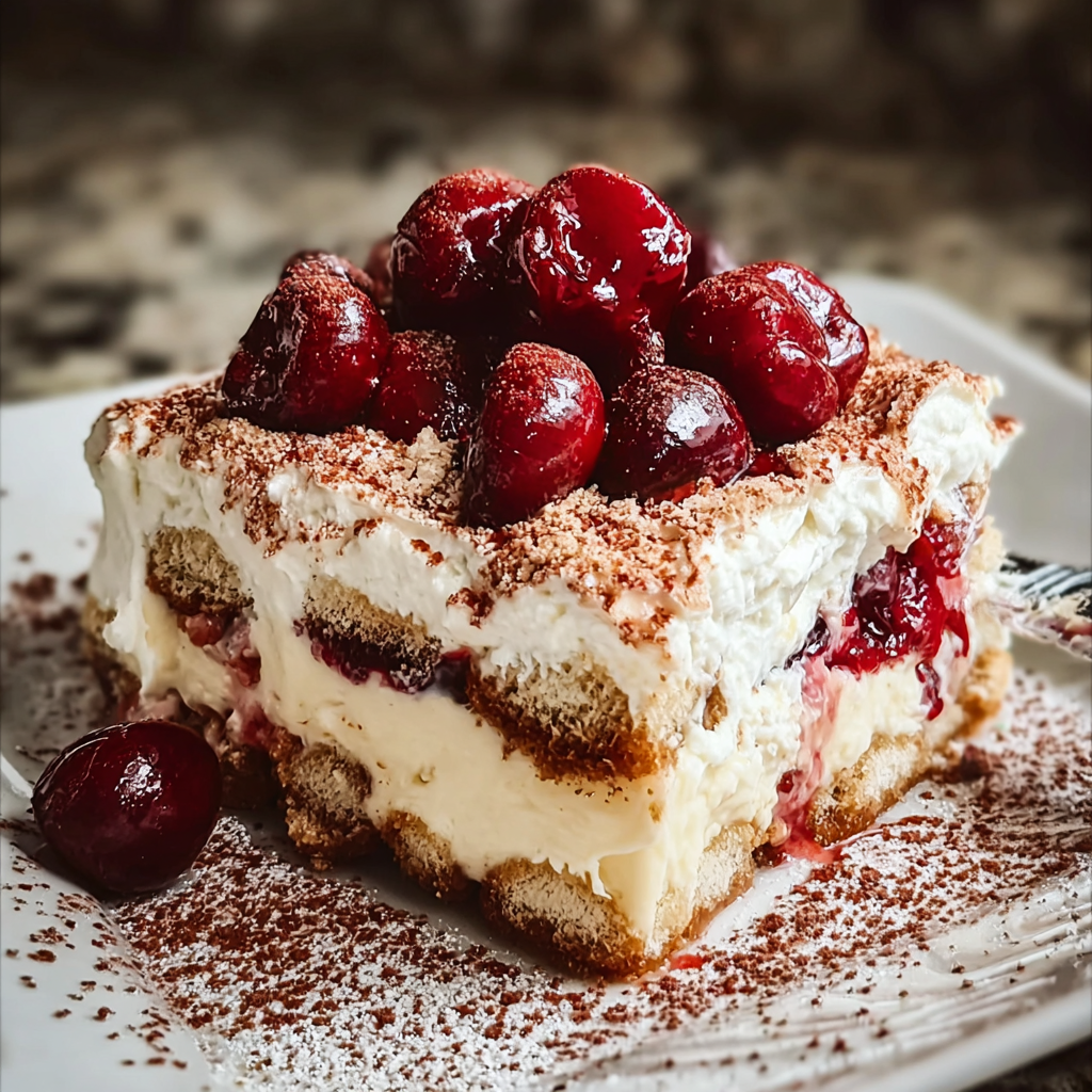 Cherry Amaretto Tiramisu: A Delightful Dessert Twist