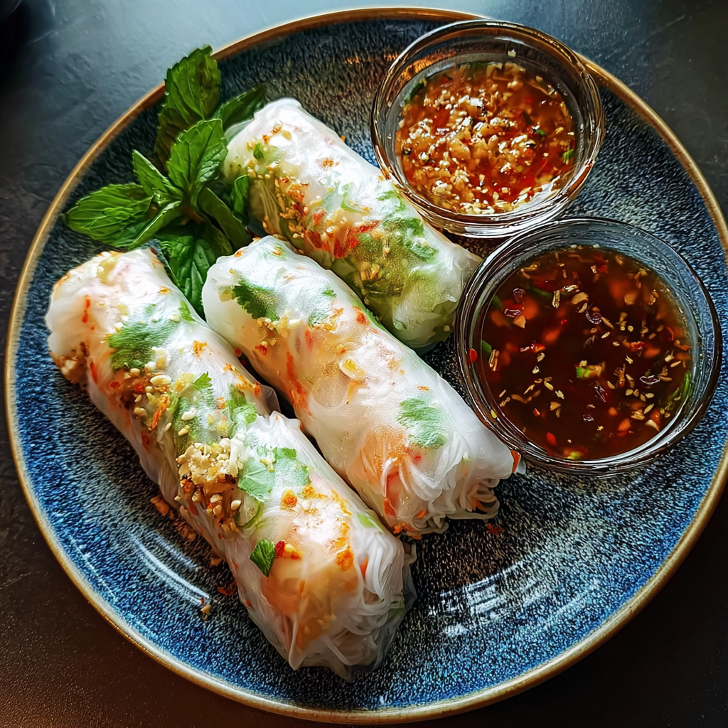 Rice Paper Noodle Rolls: A Crisp, Flavorful Delight