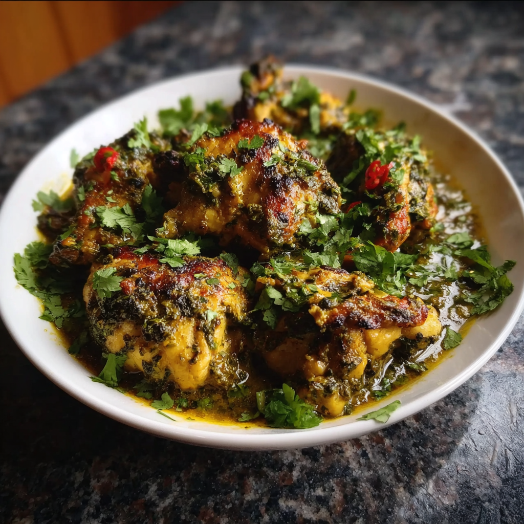 Indian Cilantro Chicken: Quick, Flavorful, and Family-Friendly