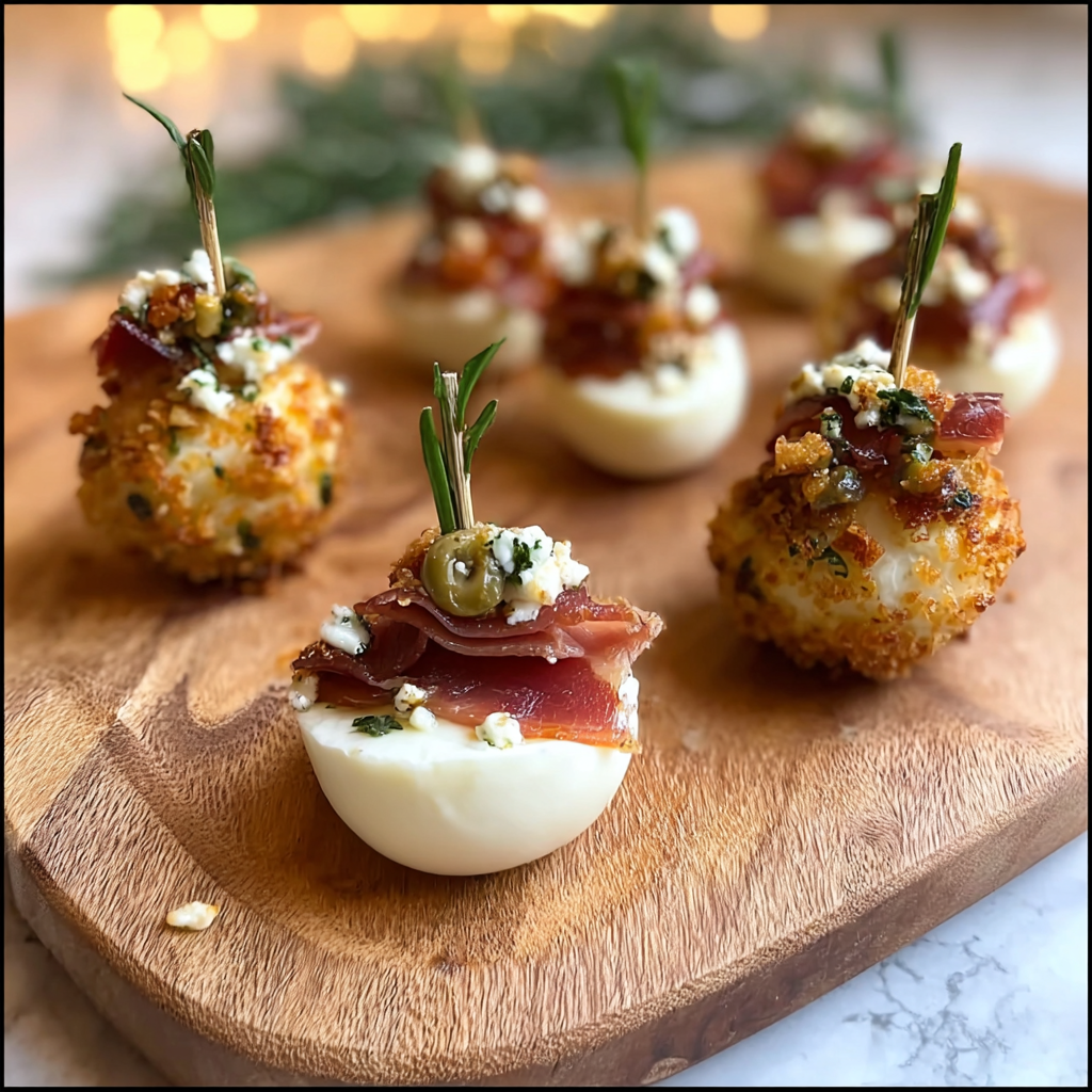 Goat Cheese Prosciutto Bonbons: A Flavorful Bite-Sized Delight