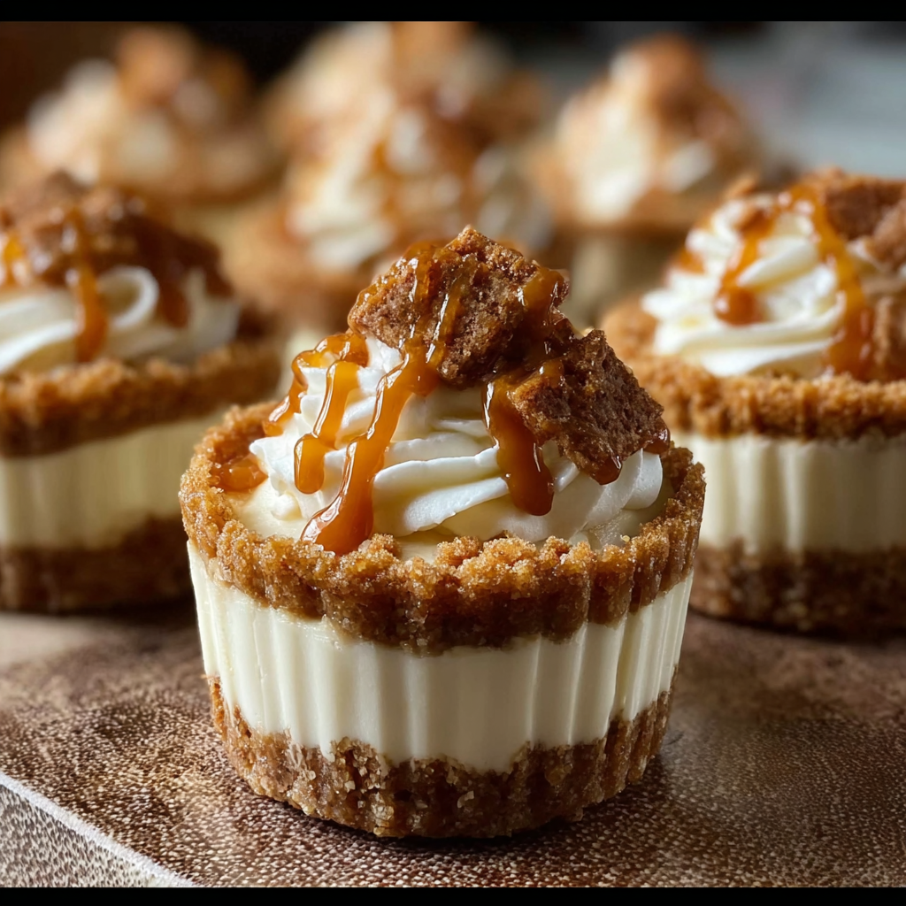 Easy No Bake Biscoff Cheesecake Cups: A Quick Delight