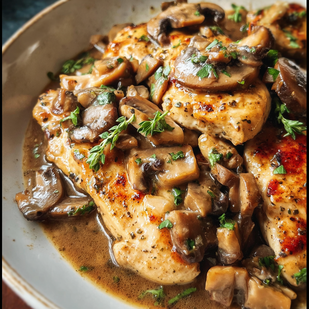 Mushroom Chicken Recipe: A Comforting Culinary Journey