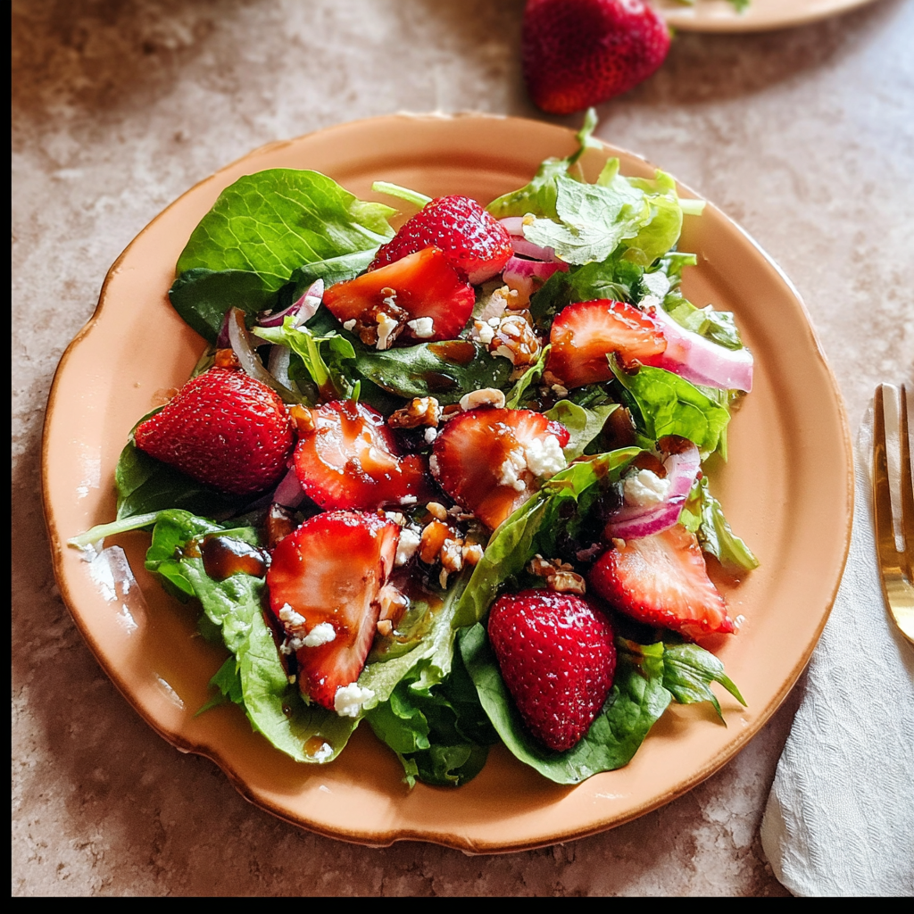 Balsamic Strawberry Salad: A Fresh Twist on Summer Eats