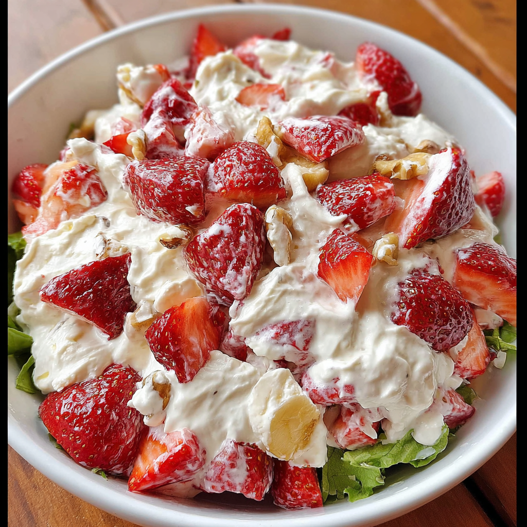 Strawberry Cheesecake Salad: Creamy Layers for Any Occasion