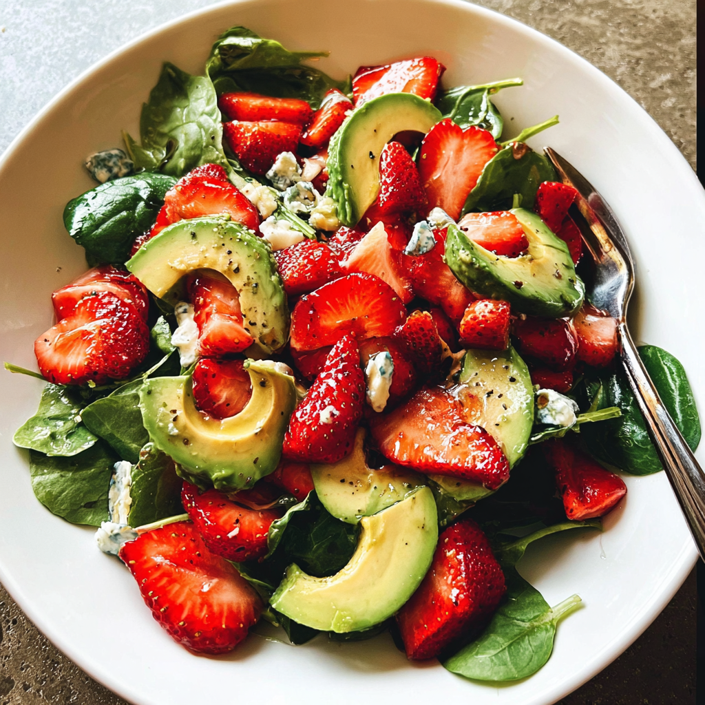 Strawberry Avocado Salad: A Wholesome Twist on Summer
