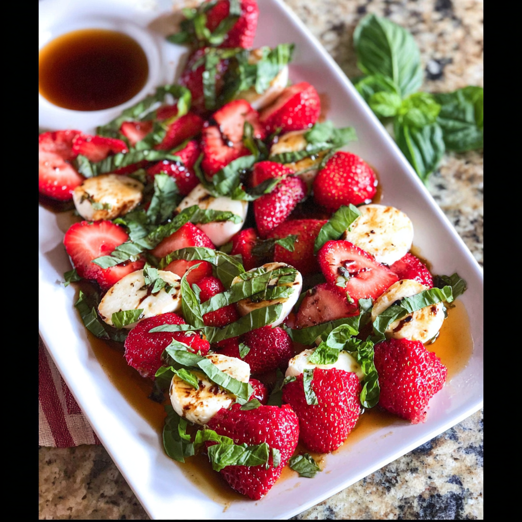 Strawberry Caprese Salad: A Fresh Twist on a Classic