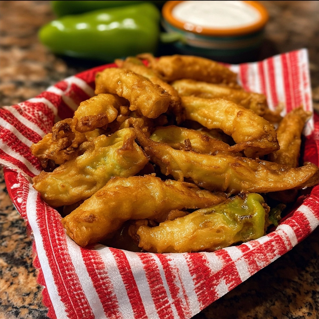 Crispy Fried Banana Peppers: A Crunchy Snack Sensation