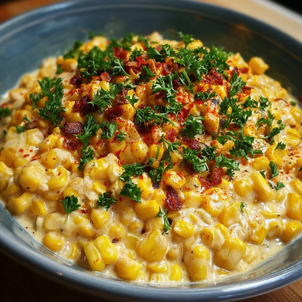 Louisiana Creamed Corn Maque Choux