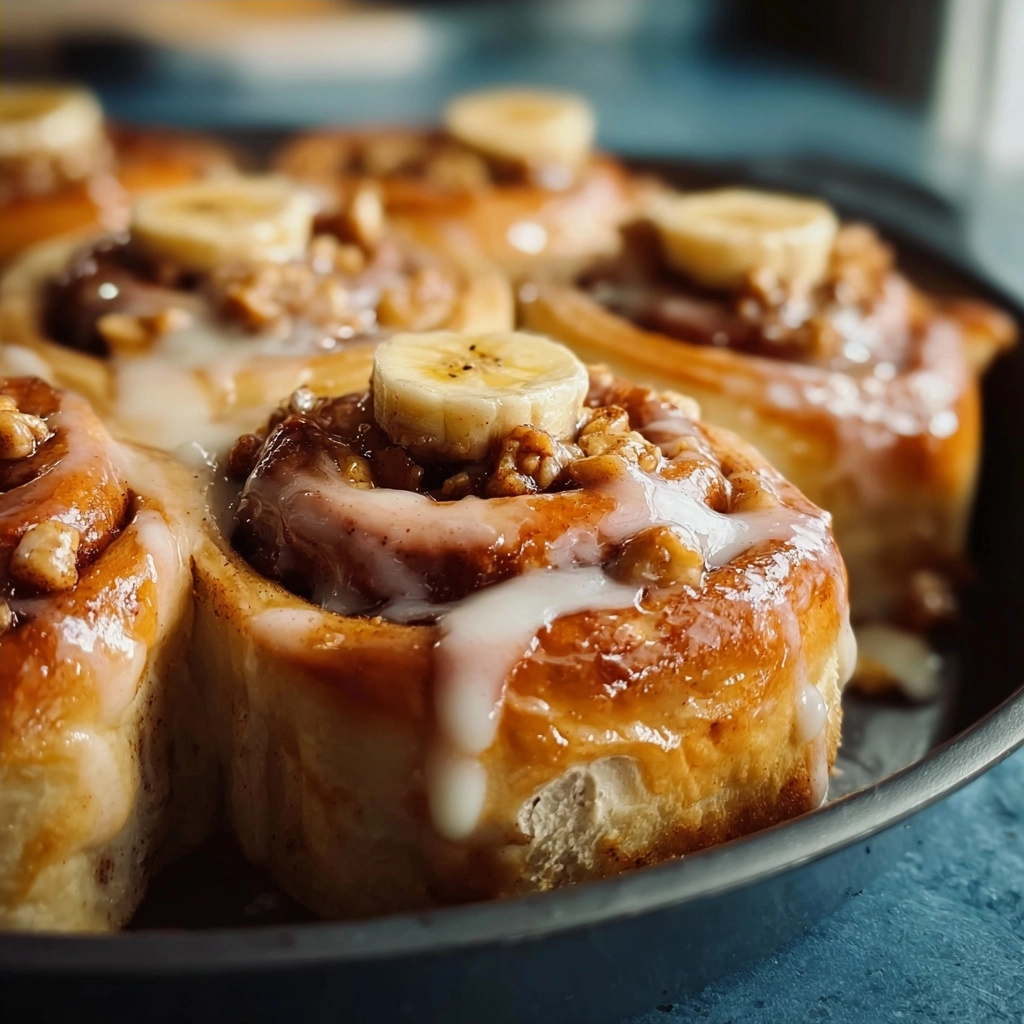 Banana Pudding Cinnamon Rolls Recipe
