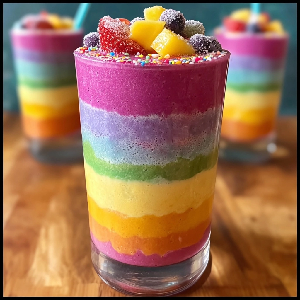 Rainbow Smoothie: A Vibrant and Healthy Culinary Journey