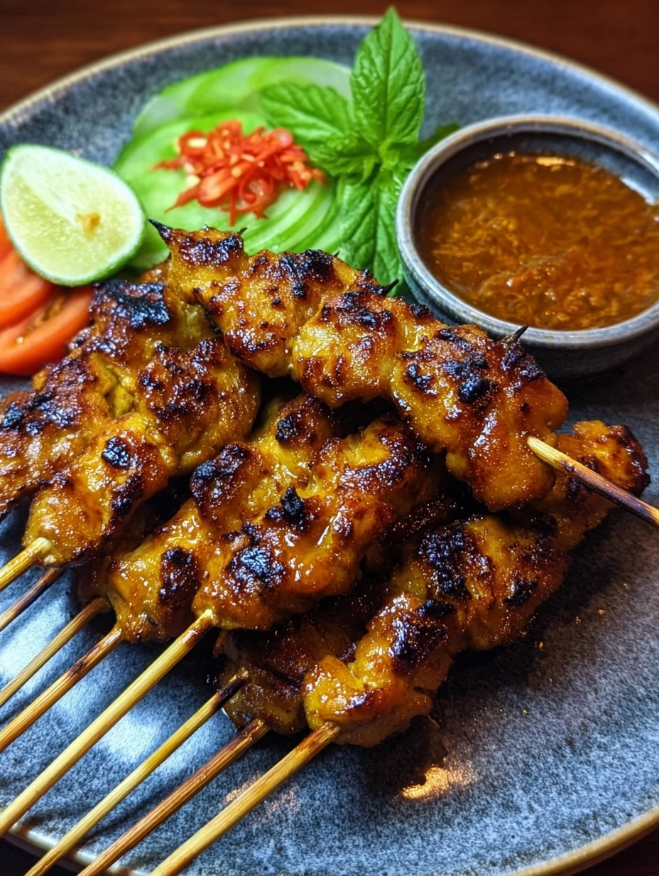 10 Quick & Global Recipes for Every Craving: Sweet Treats and Savory Classics from Peach Crisp to Chicken Satay 5 Malaysian Chicken Satay Recipe for Beginners