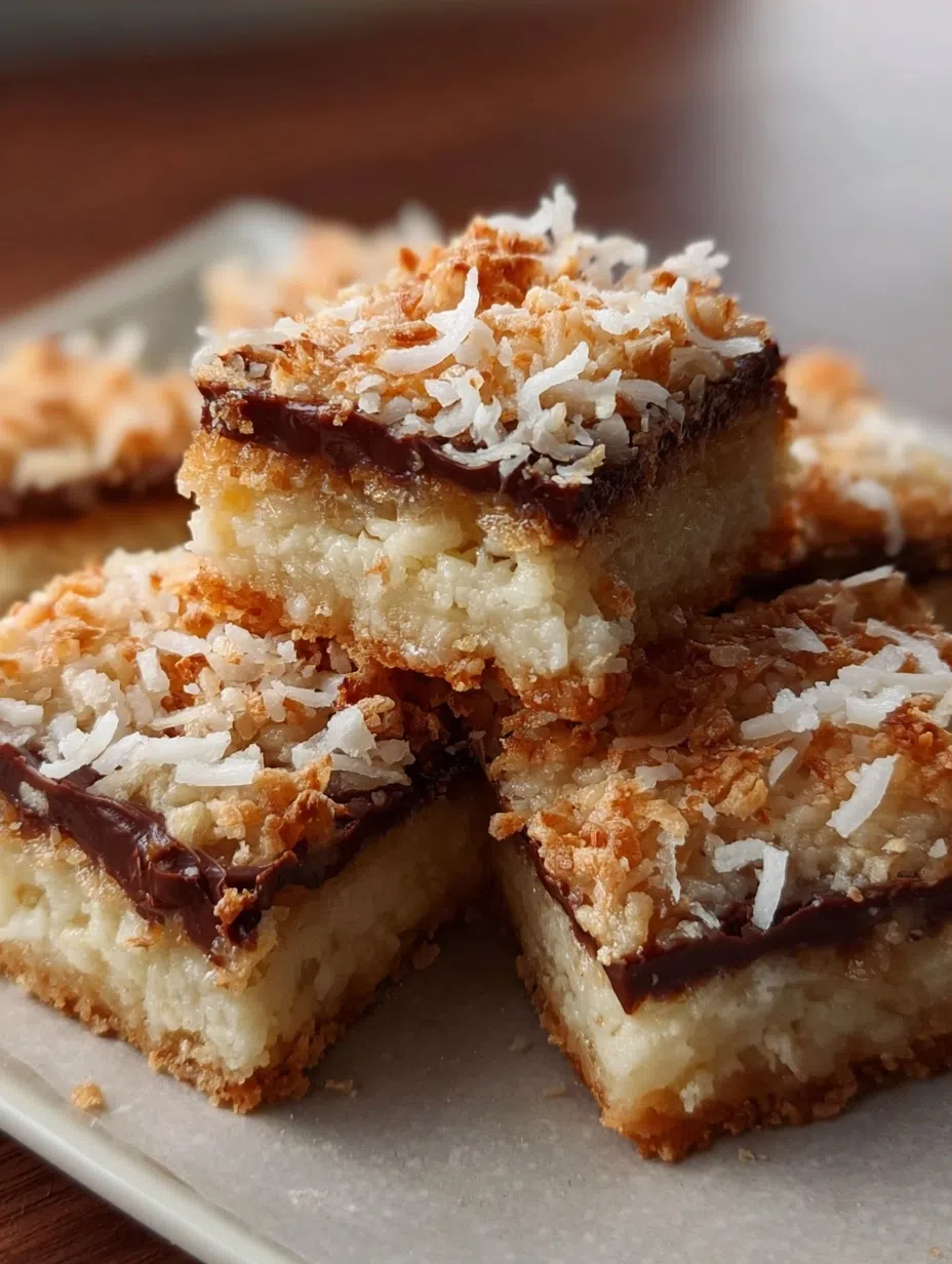 Coconut Dream Bars Dessert Recipe