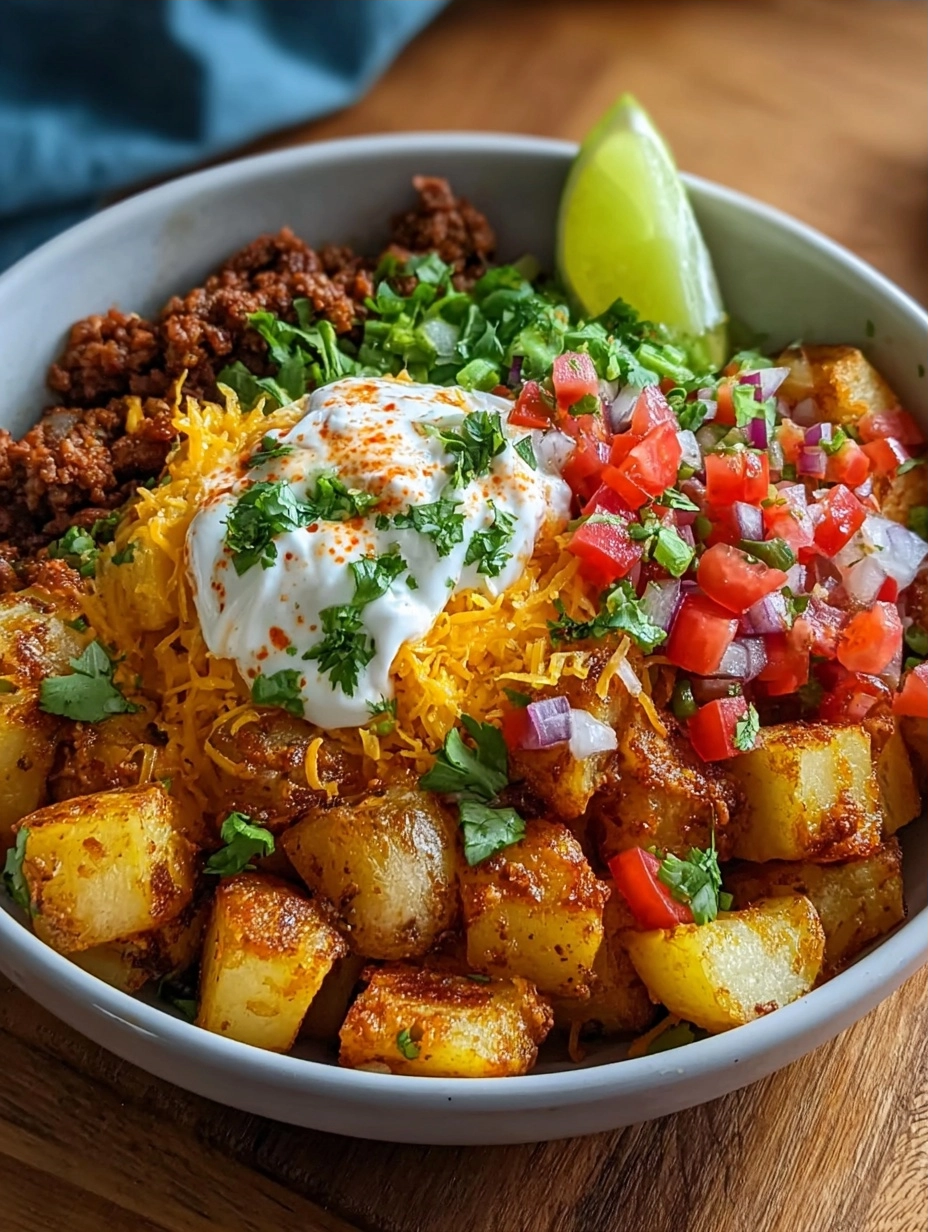 Potato Taco Bowl Meal Prep for Quick Weeknight Dinners
