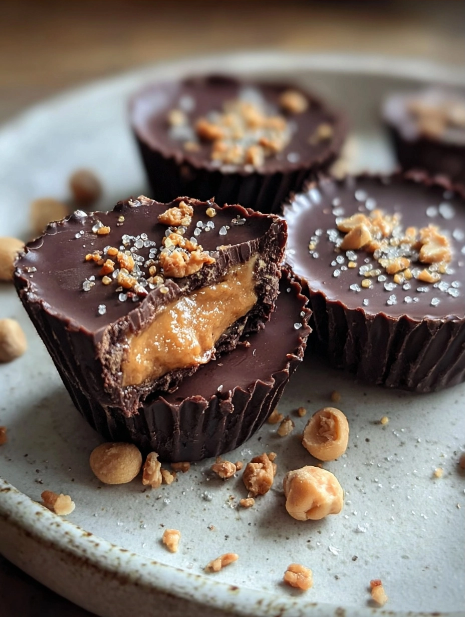 Quinoa Crunch Peanut Butter Cups Recipe with Maple