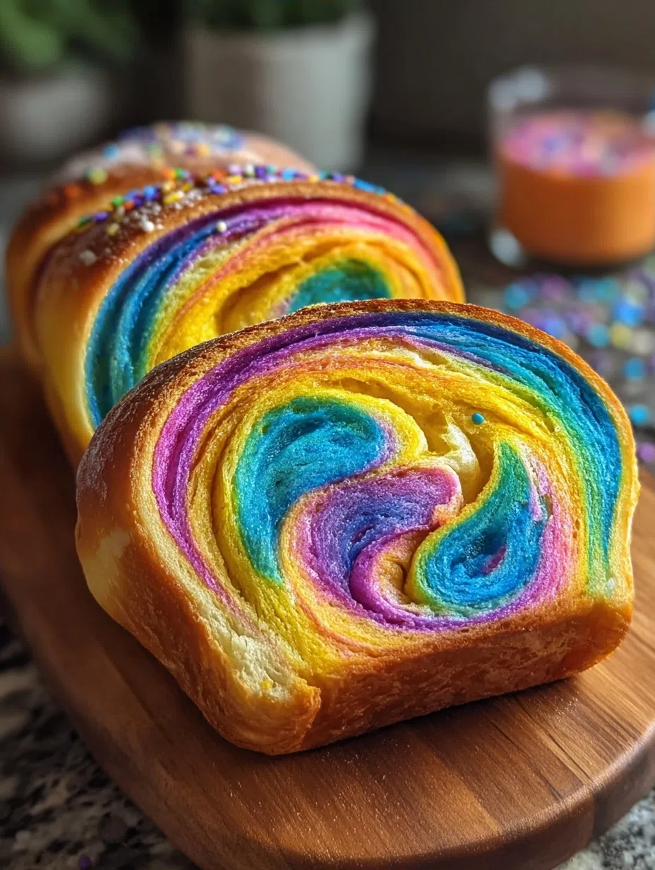 Colorful Swirl Bread: Quick, Flavorful, and Easy