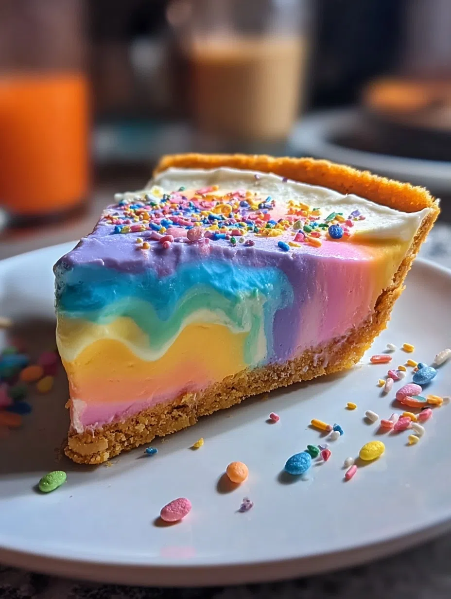 Magical Easy Rainbow Pie: A Colorful Dessert Delight