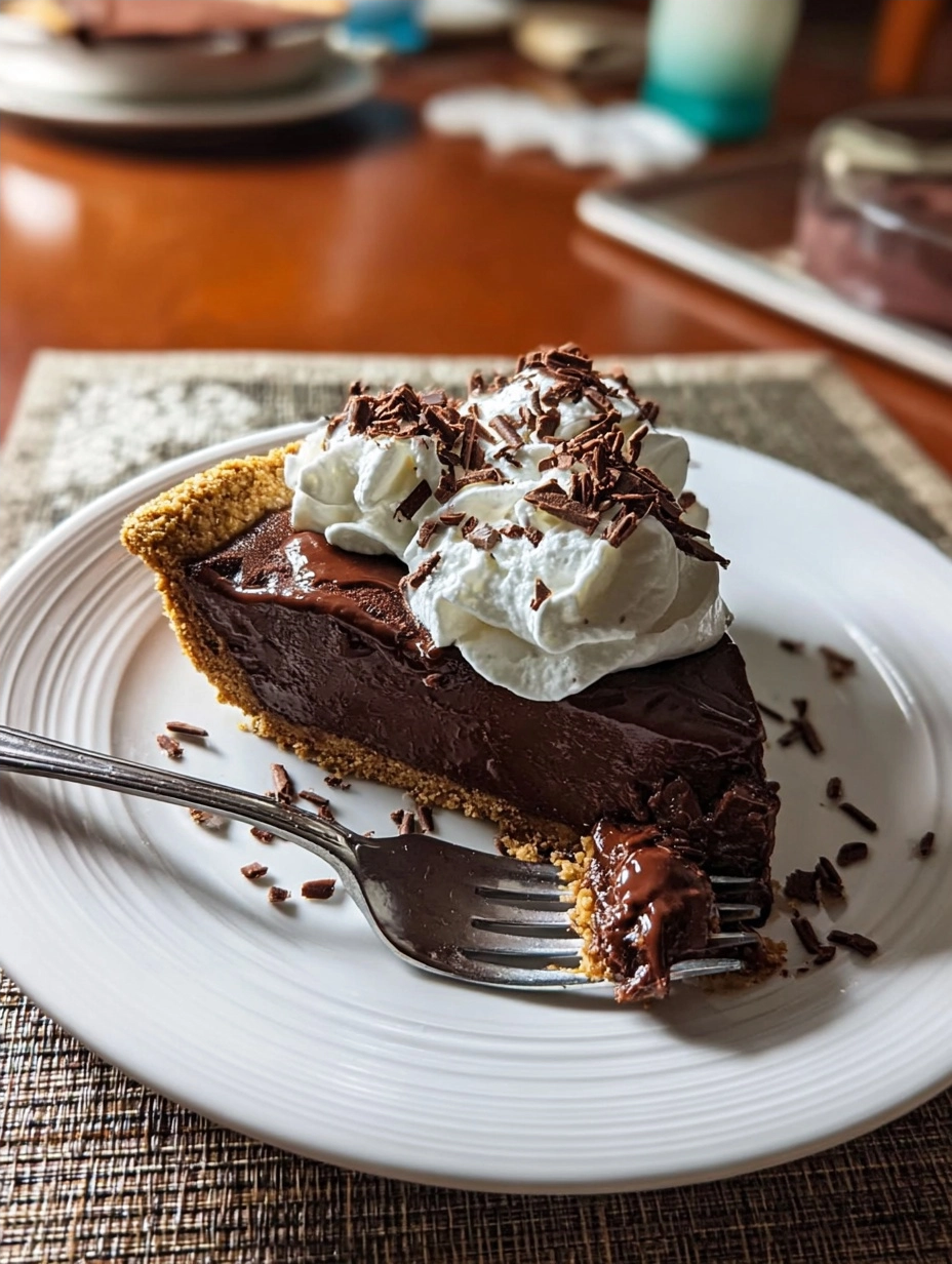 Decadent Chocolate Pudding Pie: A Creamy Homestyle Treat