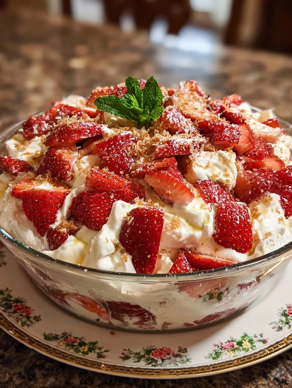 Strawberry Cheesecake Salad Recipe: A Fresh Twist on a Classic Dessert