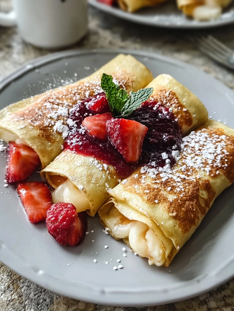 Best Blintzes with Rich Vanilla Crepes and Cream Cheese Filling