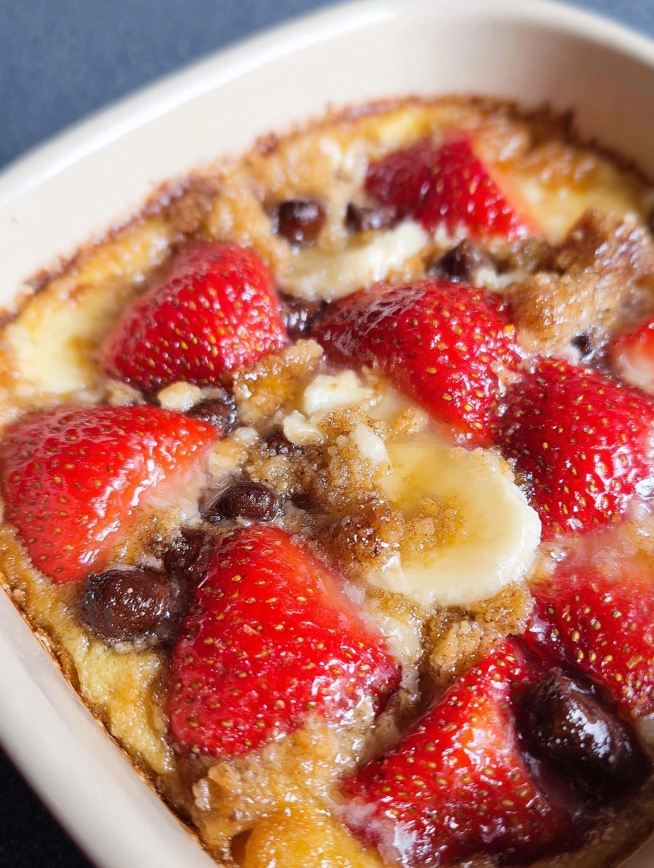 Strawberry Breakfast Bake for Speedy Mornings - 375°F Comfort