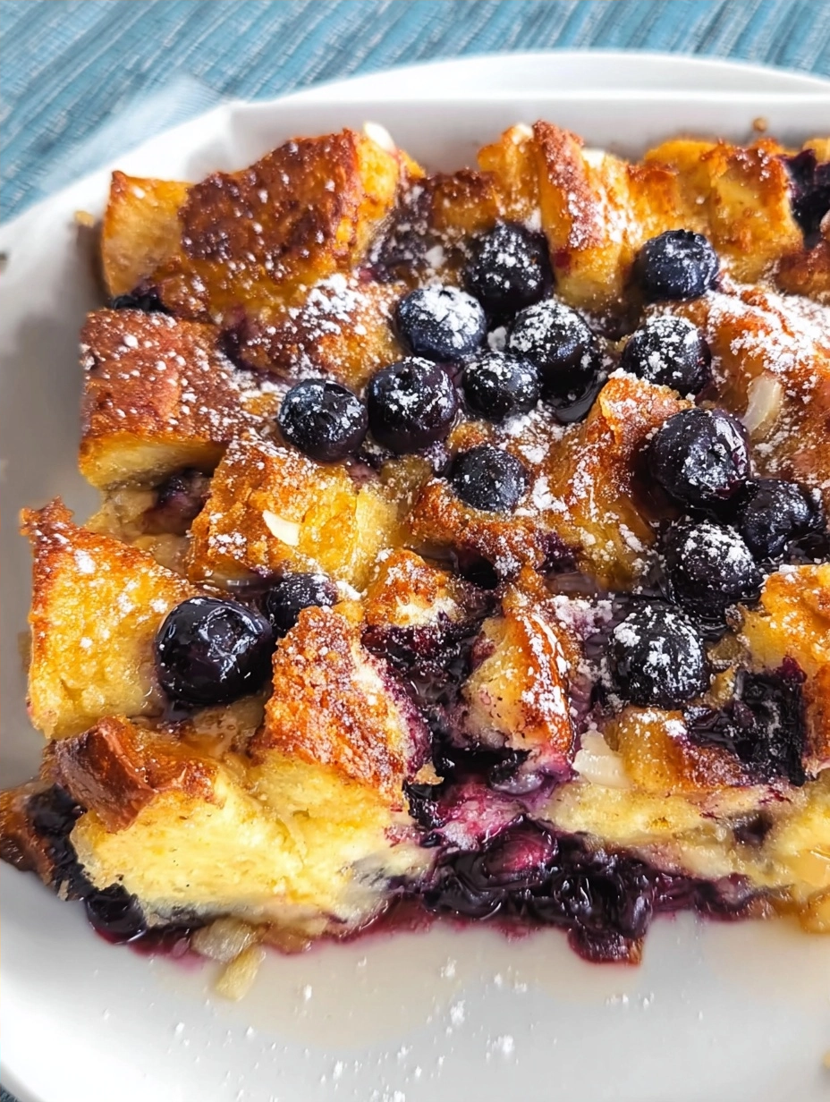 Blueberry French Toast Bake: A Sweet Morning Delight