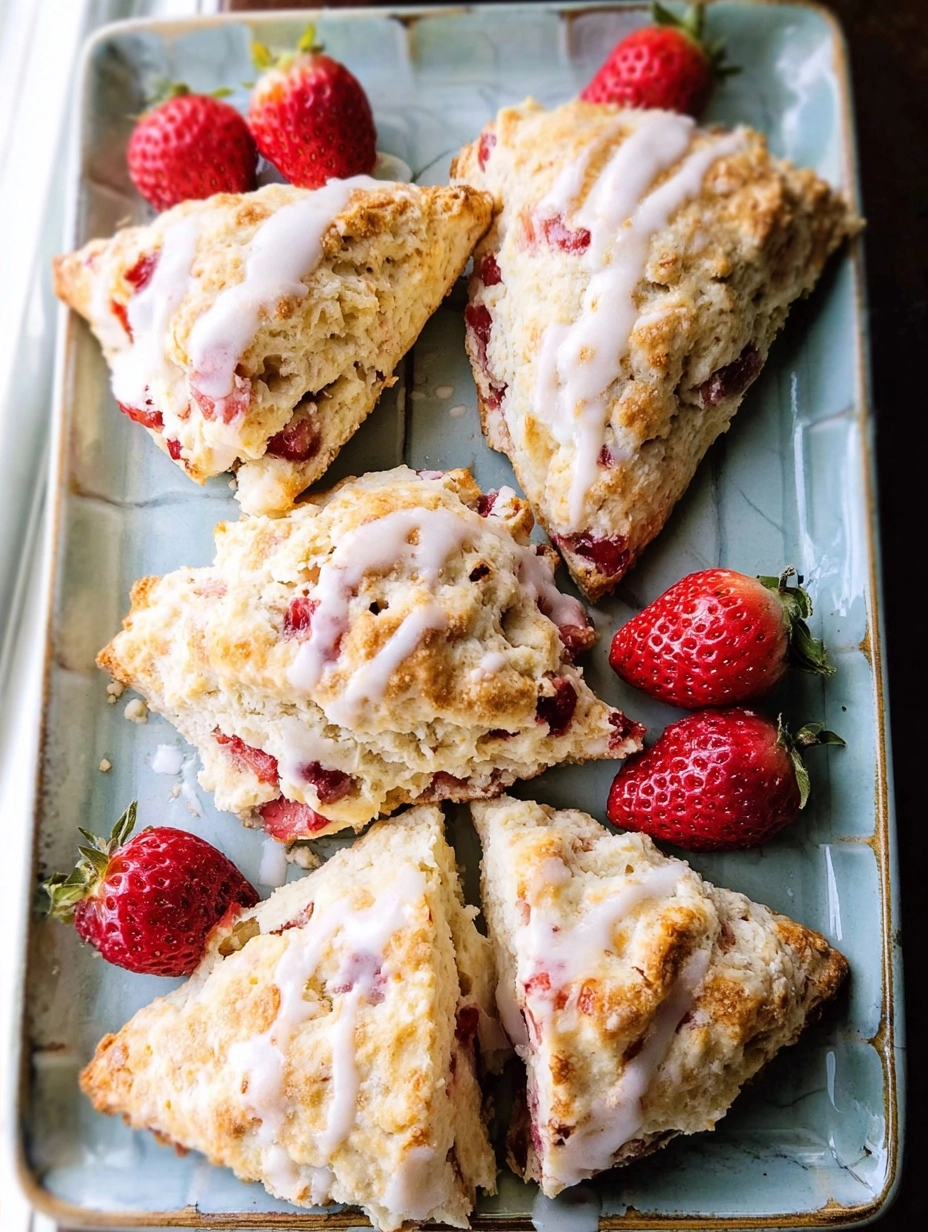 Strawberry Scones for a Sweet and Easy Treat