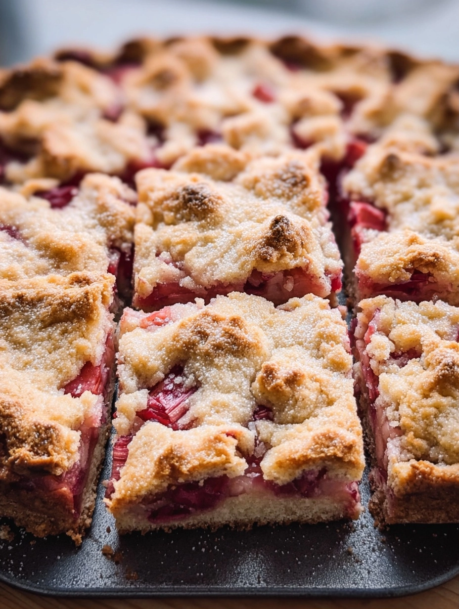 Rhubarb Cake Recipe: Flaky, Flavorful, and Family-Friendly