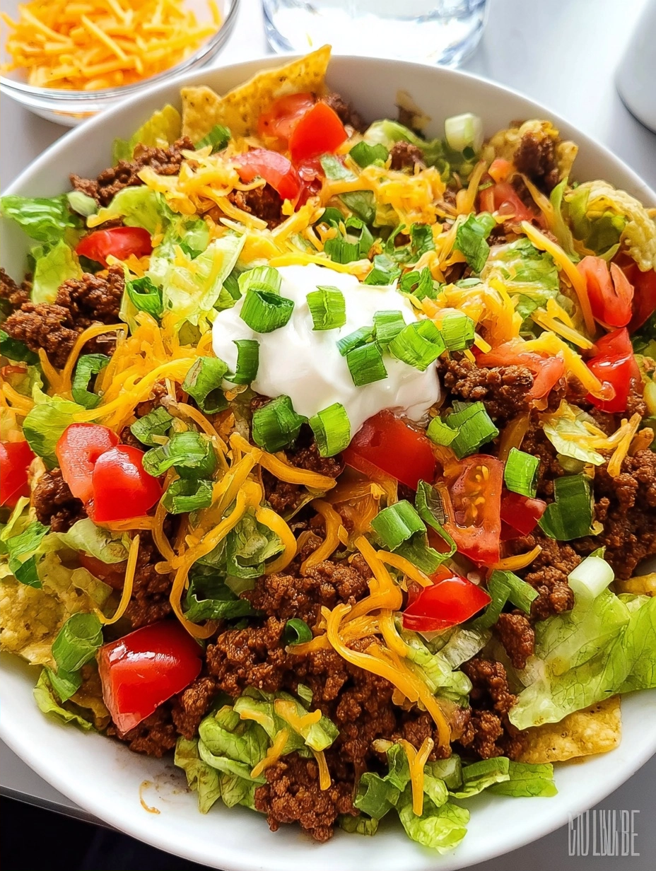 Beef Taco Salad Recipe: Quick and Flavorful Family Meal