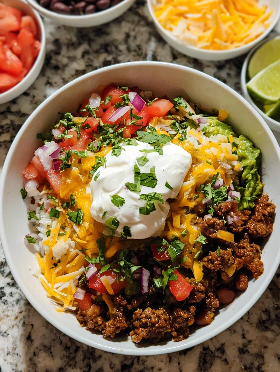 Taco Bowl Recipe: Flavorful, Customizable, and Quick to Make