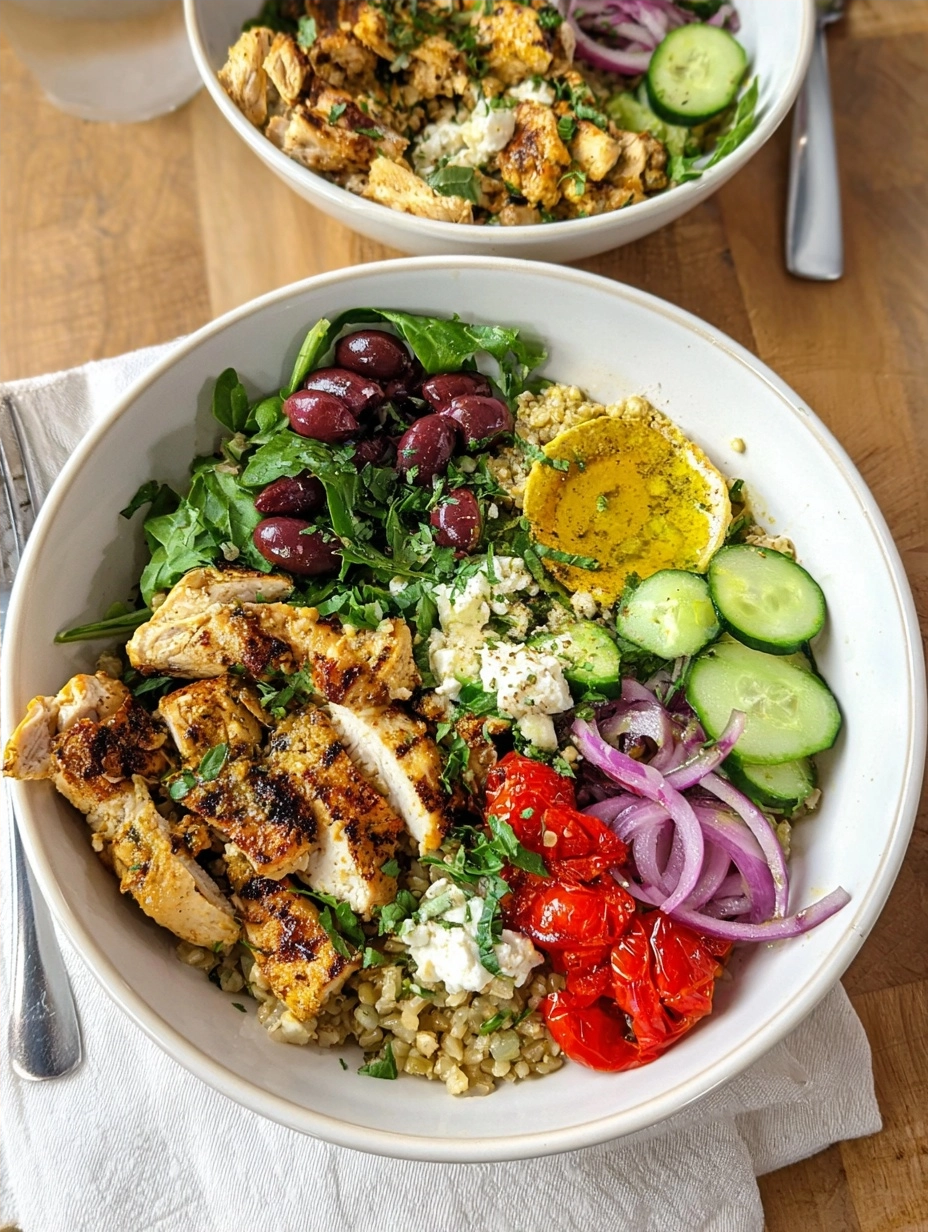 Mediterranean Chicken Bowl: A Flavorful, One-Pot Dinner