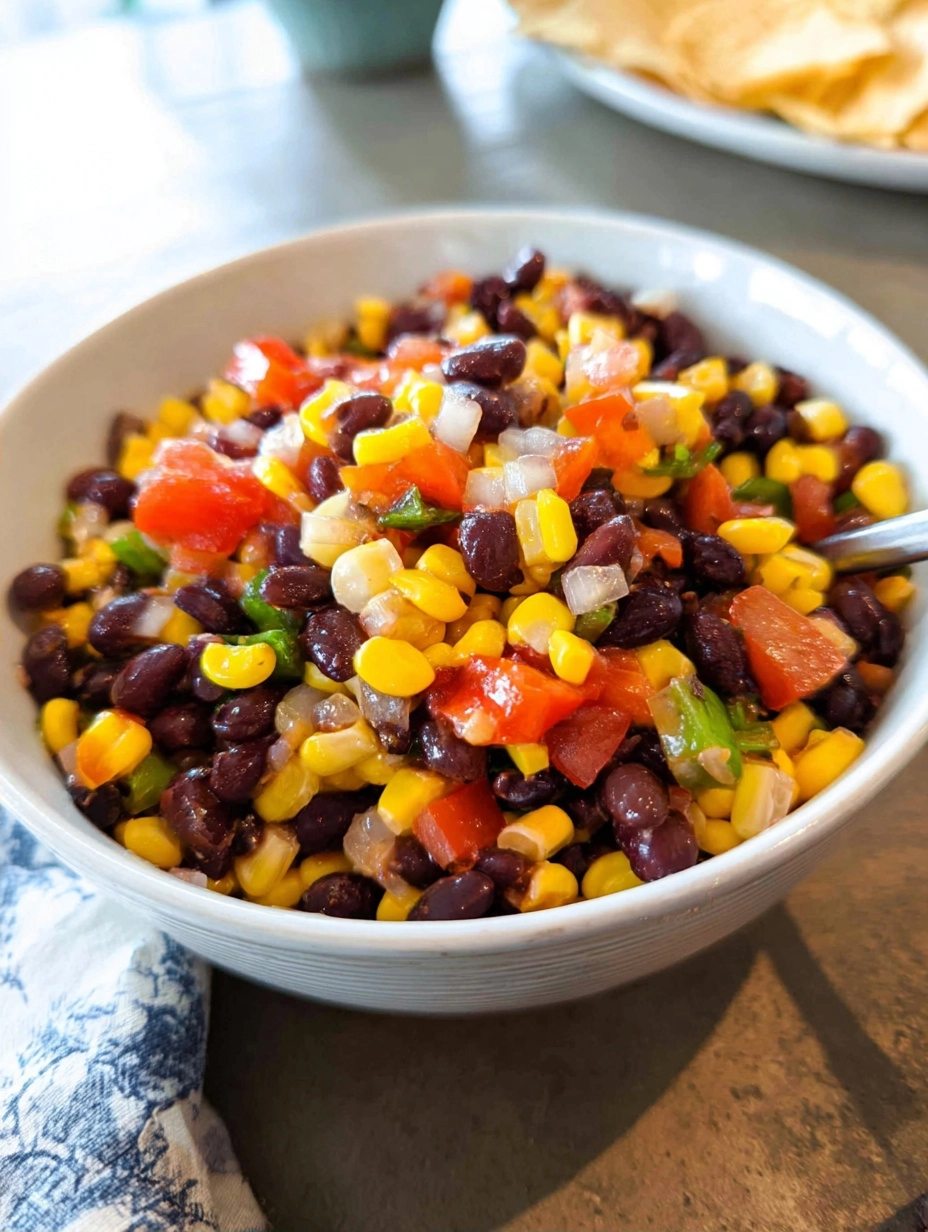 Black Bean and Corn Salad: A Flavorful, No-Fuss Dish for Any Occasion