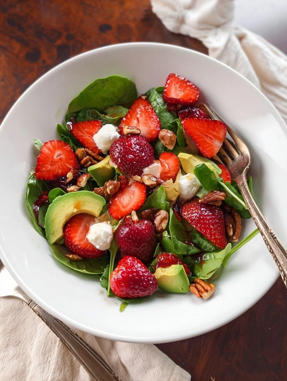 Strawberry Salad: A Taste of Sweet Simplicity