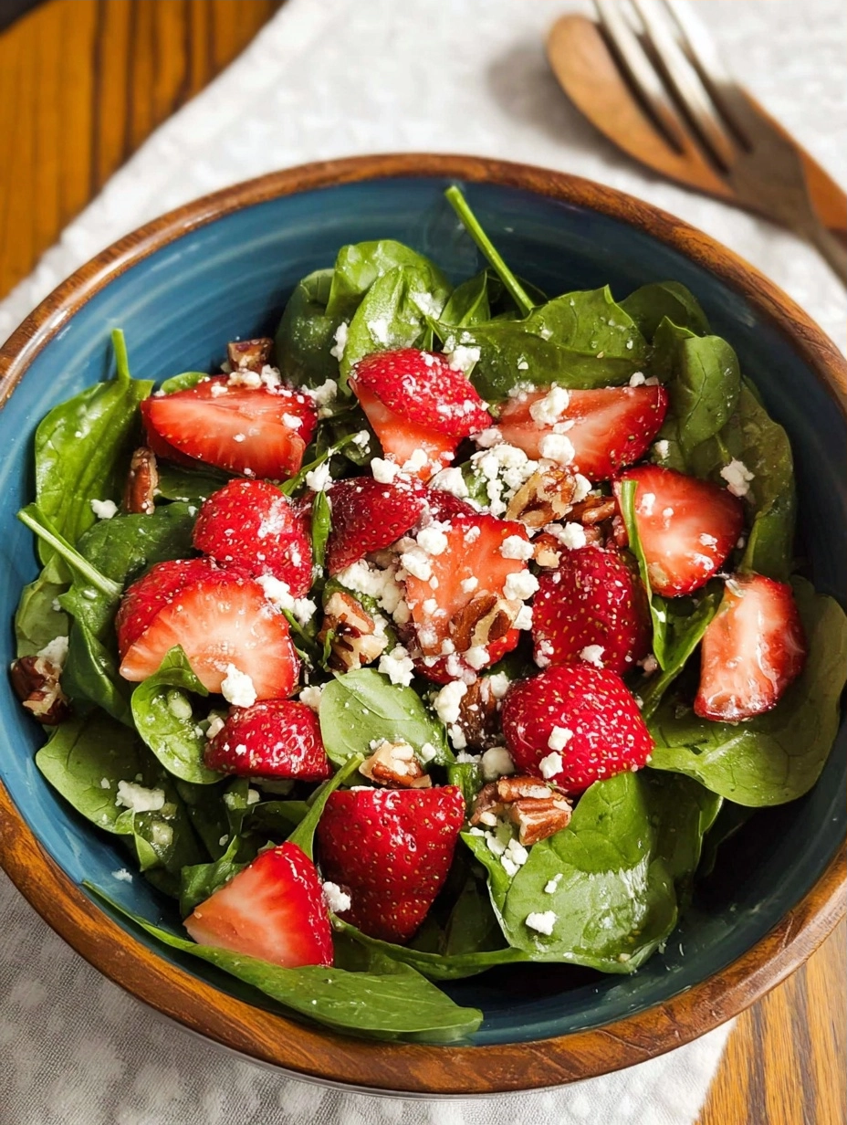 Spinach Strawberry Salad: A Fresh Garden Dish in 30 Minutes
