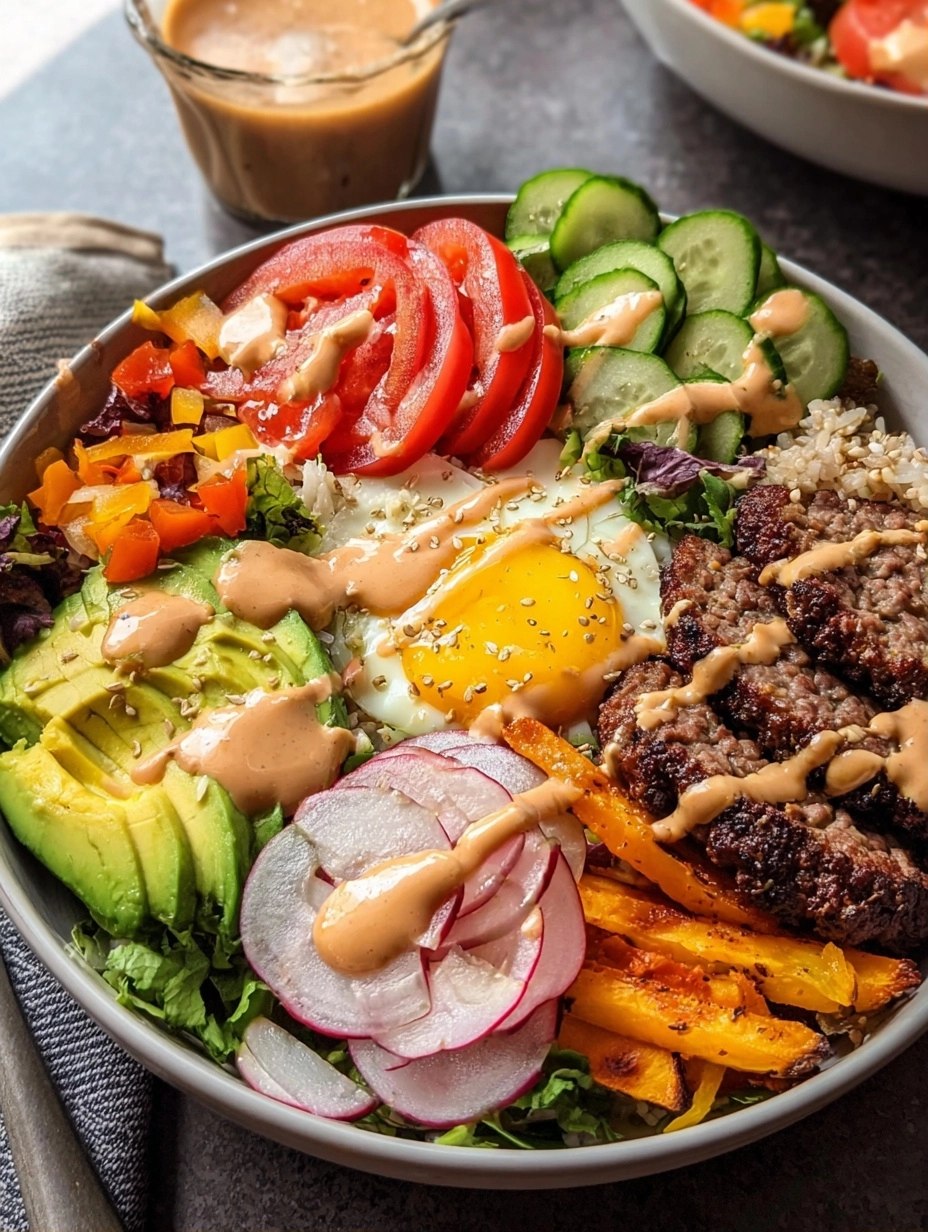 Healthy Burger Bowl: A Nutritious Twist on a Classic