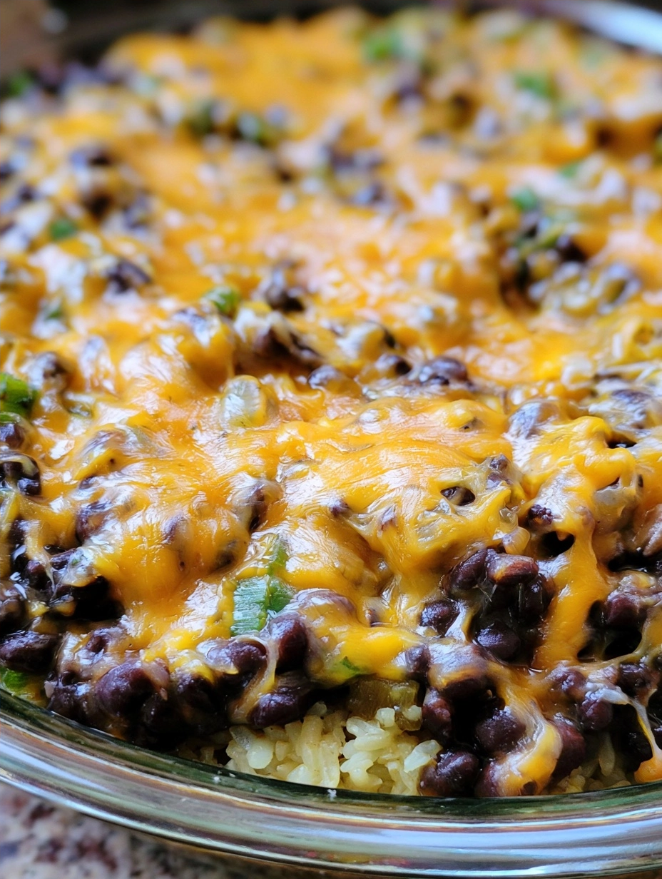 Cheesy Black Beans Rice: A Family-Favorite Comfort Dish