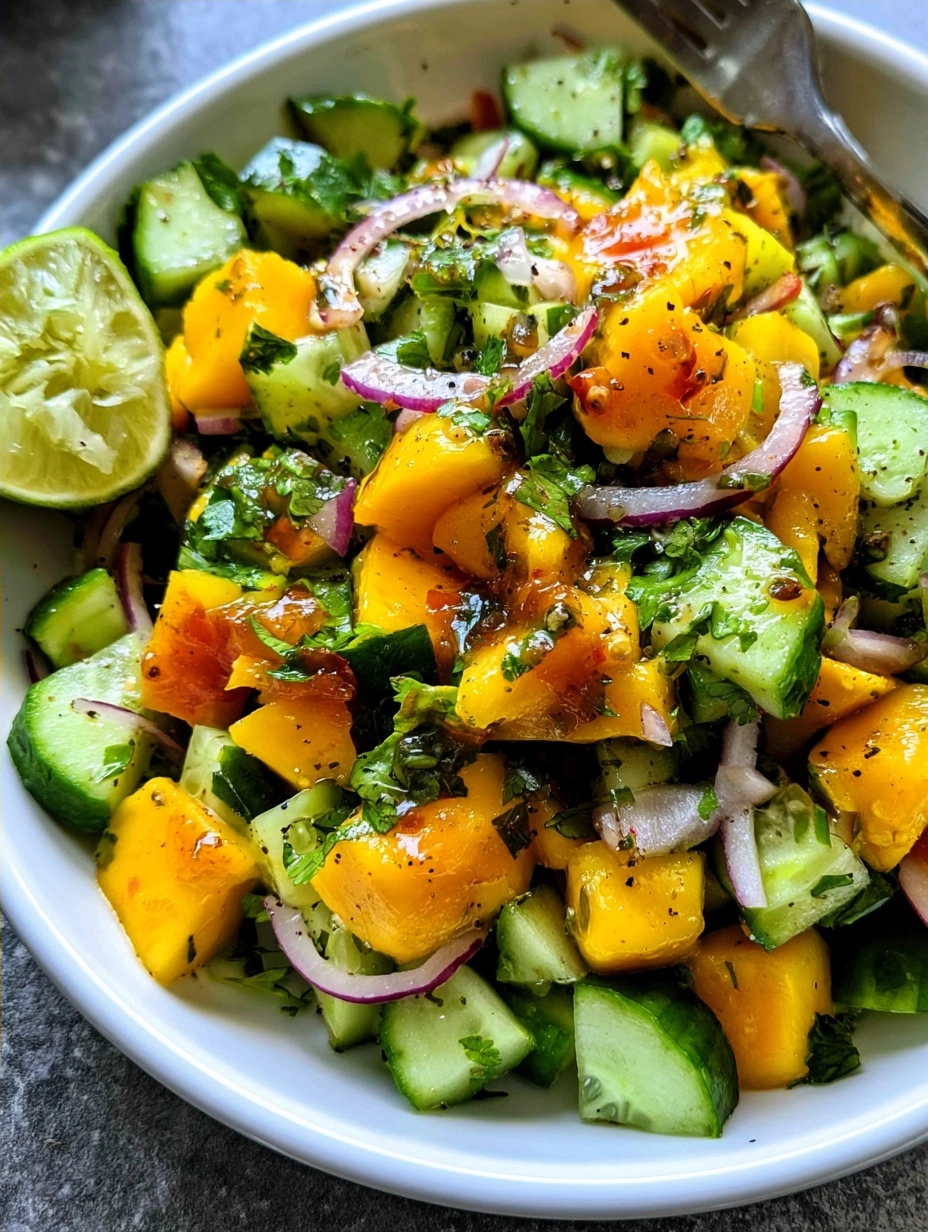 Mango Cucumber Salad: A Fresh Twist on Summer Eats