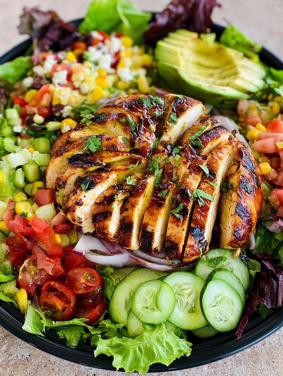 Grilled Chicken Salad: A Fresh and Healthy Dinner Idea