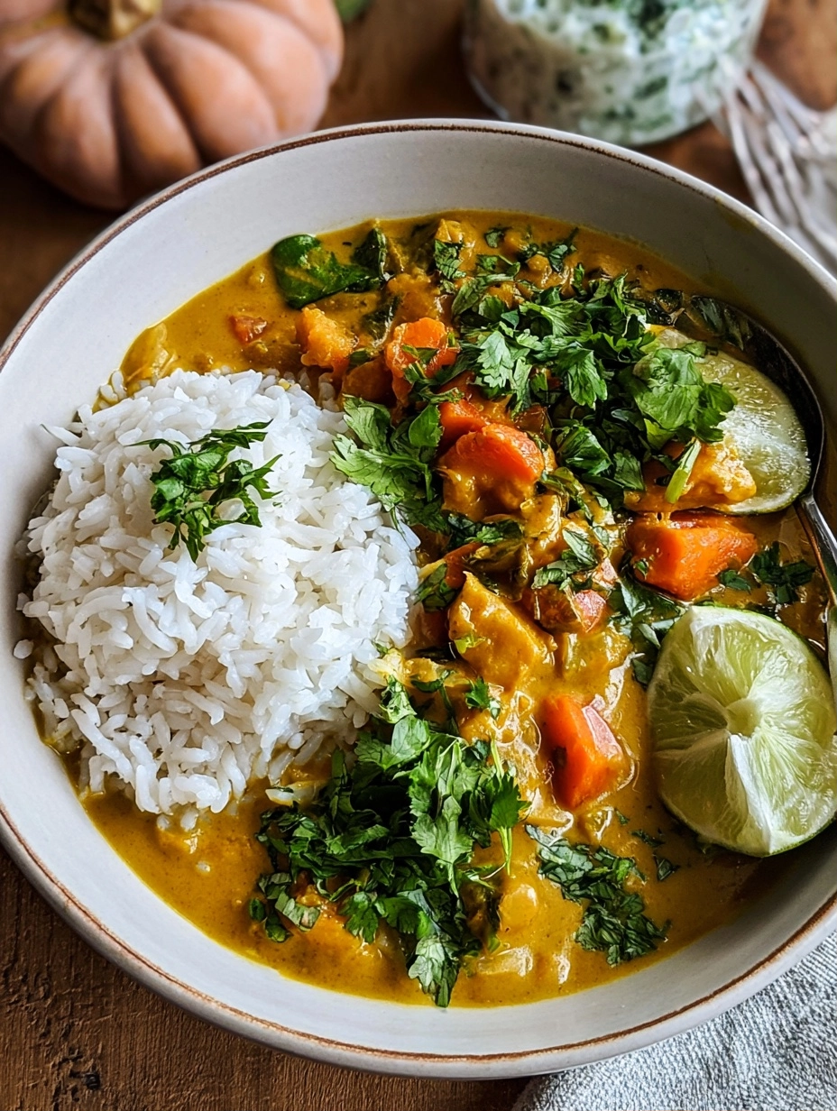 Coconut Milk Pumpkin Curry: A Creamy Vegan Delight