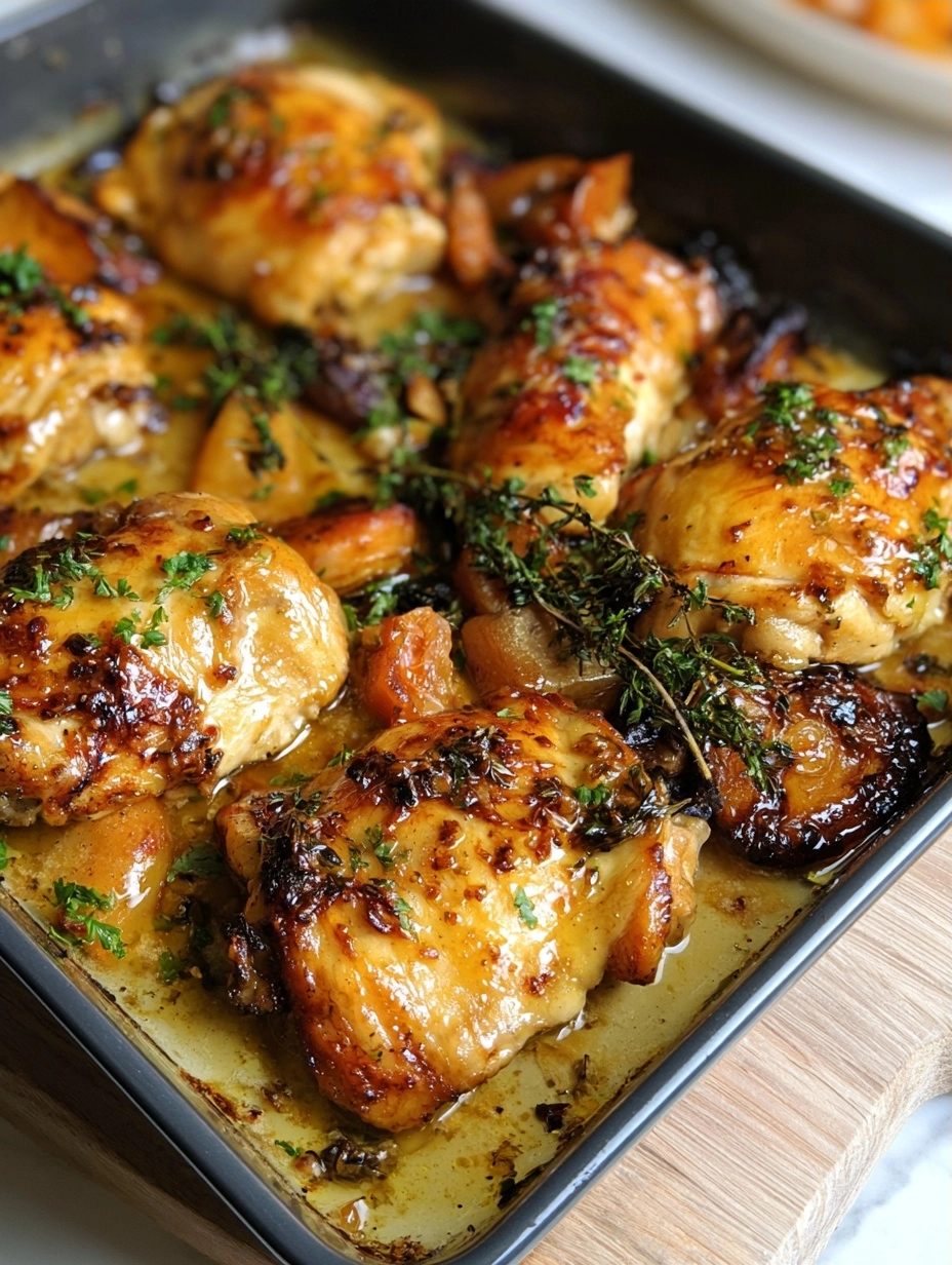 Tender Chicken with Maple Dijon Glaze Recipe