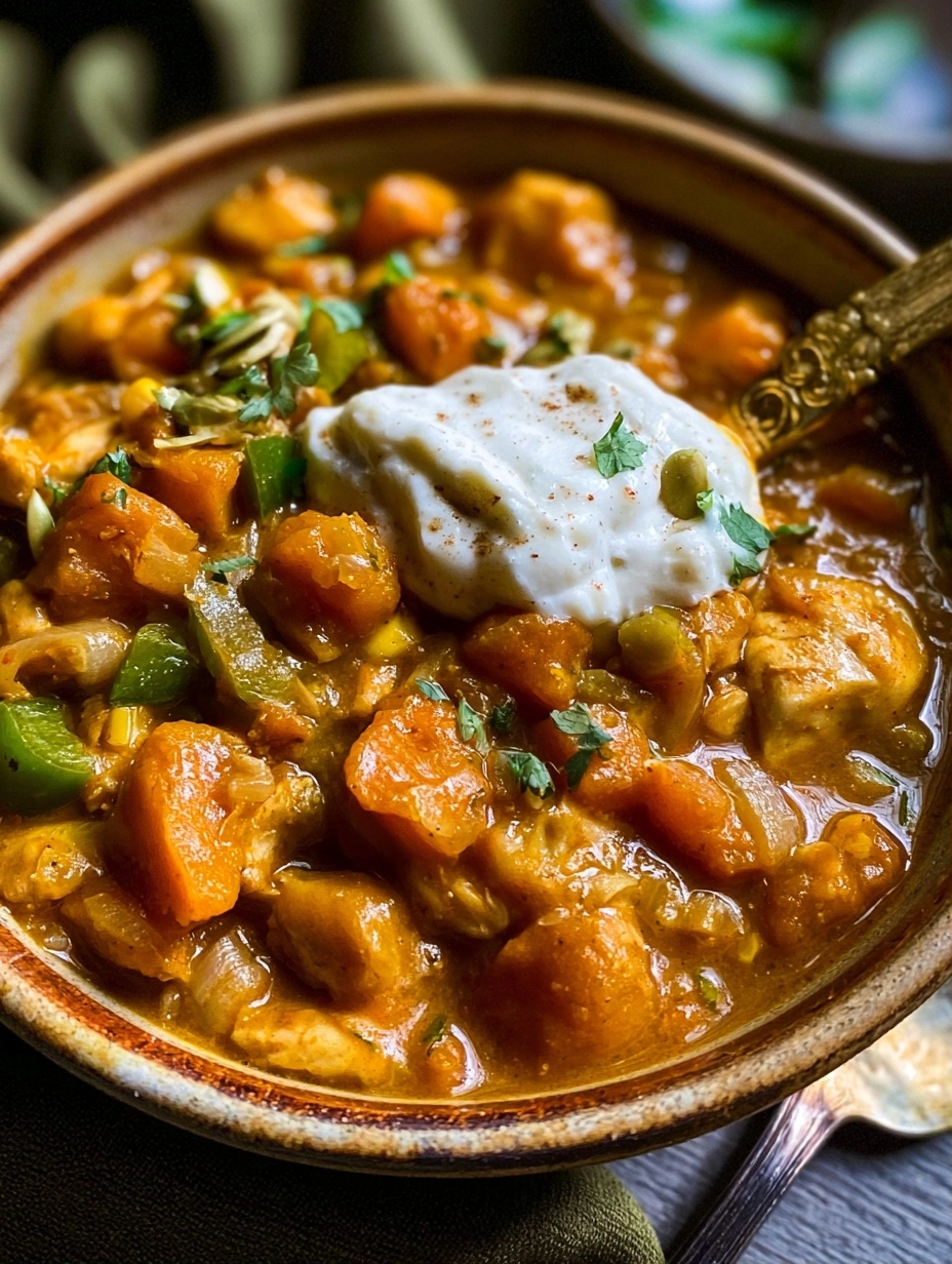 Comfort Food Chicken Pumpkin Chili Recipe